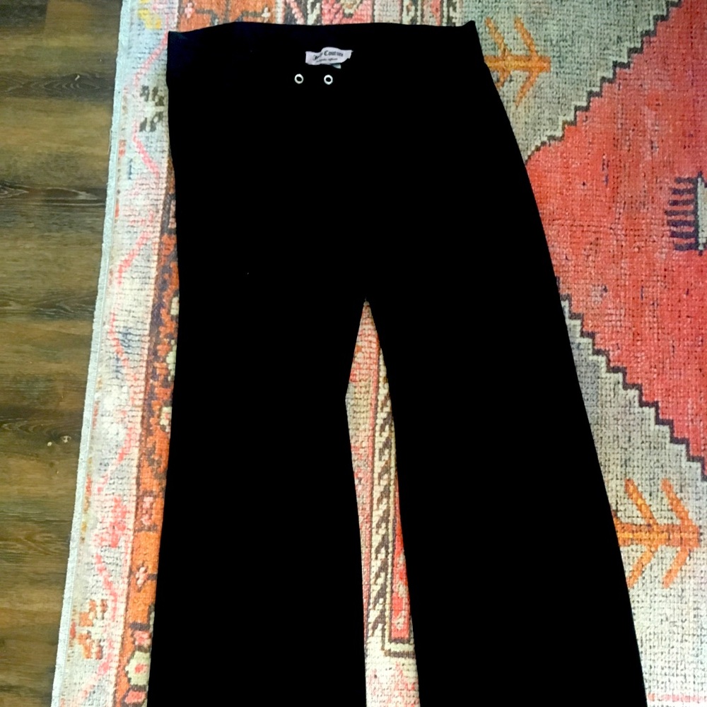 Juicy Couture Wide Leg Velour Pants